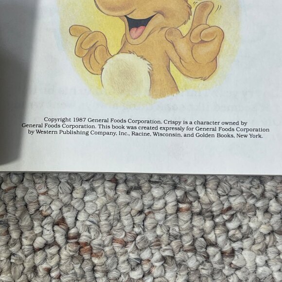 2 CRISPY Little Golden Book VTG 1987 Special Edition Softcover - Picture 6 of 7